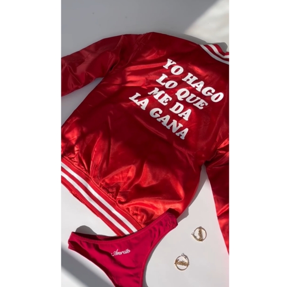 HIJA DE TU MADRE BOMBER JACKET - Picture 8 of 16